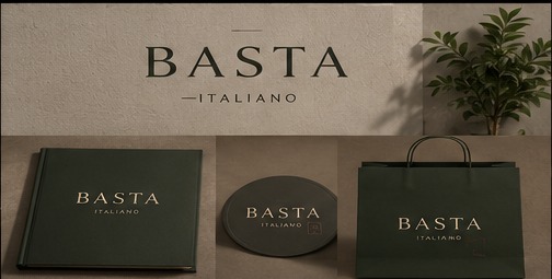 Basta Italiano — branding and packaging